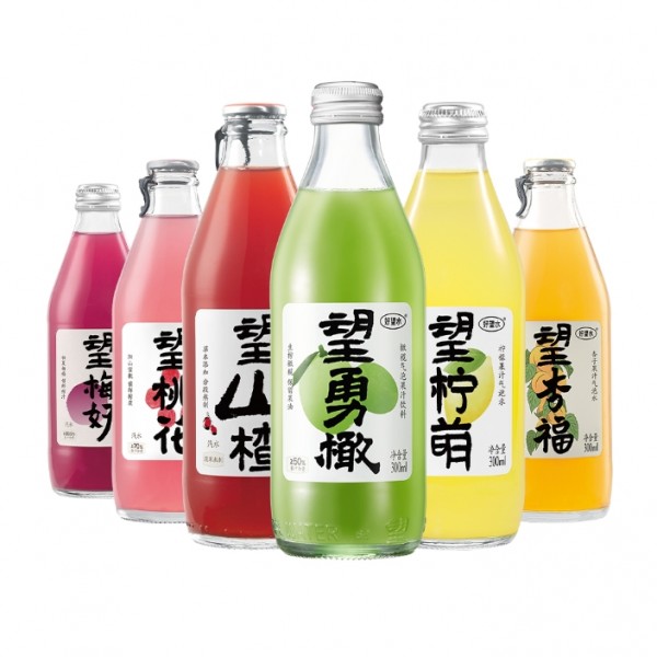 【供货商直发】好望水 勇敢全家福300ml*6(望勇橄+望山楂+望柠萌+望杏福+望桃花+望梅好)