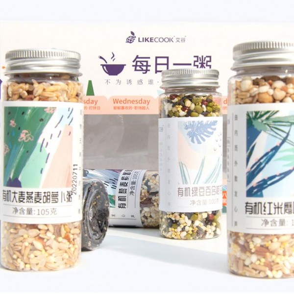 艾谷 有机每日一粥礼盒630g(6品)